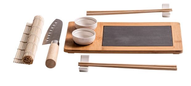 SAMOURAI Sushi set 10 pieces naturalD 17 cm - best price from Maltashopper.com CS588266