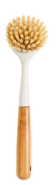 Casa JASMIN Natural dish brush, light grey, H 5,5 x W 7 x L 25 cm