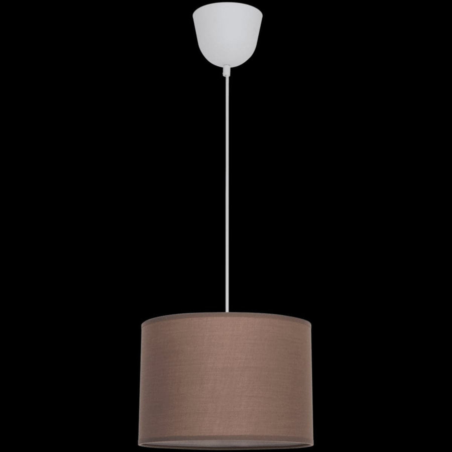 SITIA CHANDELIER FABRIC DOVE GREY D29 E27=60W - best price from Maltashopper.com BR420003101