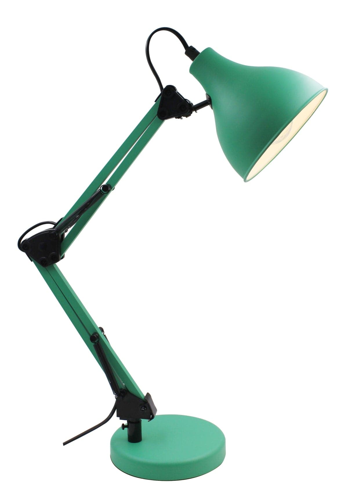 STUDIO LAMP ENNIS METAL GREEN H54 E27=40W - best price from Maltashopper.com BR420000951