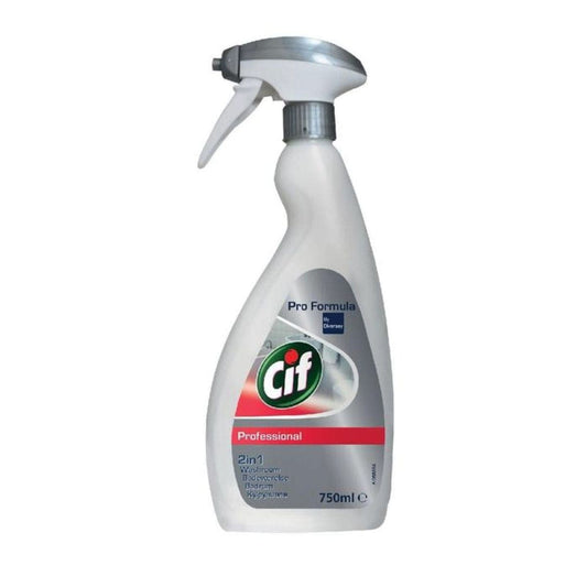 CIF BATH 2IN1 750ML LIMESCALE AND SANITISER - best price from Maltashopper.com BR470003953