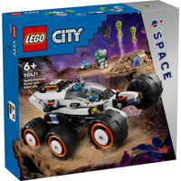 City - Rover space explorer and alien life