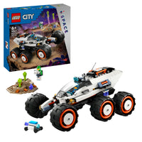 City - Rover space explorer and alien life