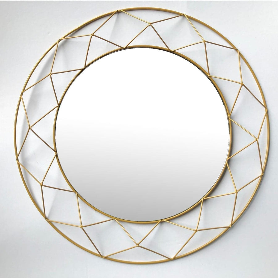 Bricocenter JESSICA MIRROR METAL GOLD D50 CM