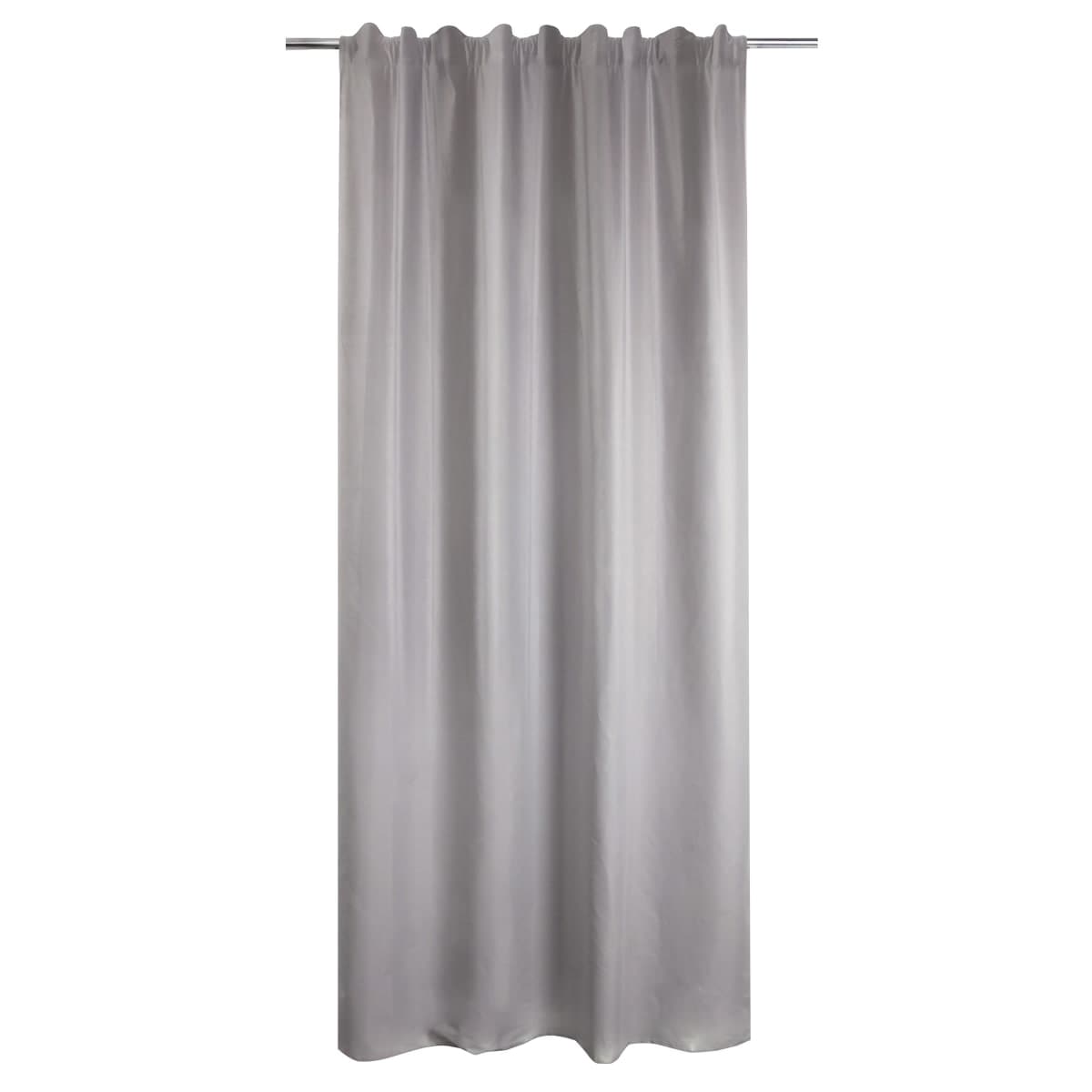 PROTECT GREY OPAQUE CURTAIN 135X28OCM WEBBING AND CONCEALED LOOP - best price from Maltashopper.com BR480009571