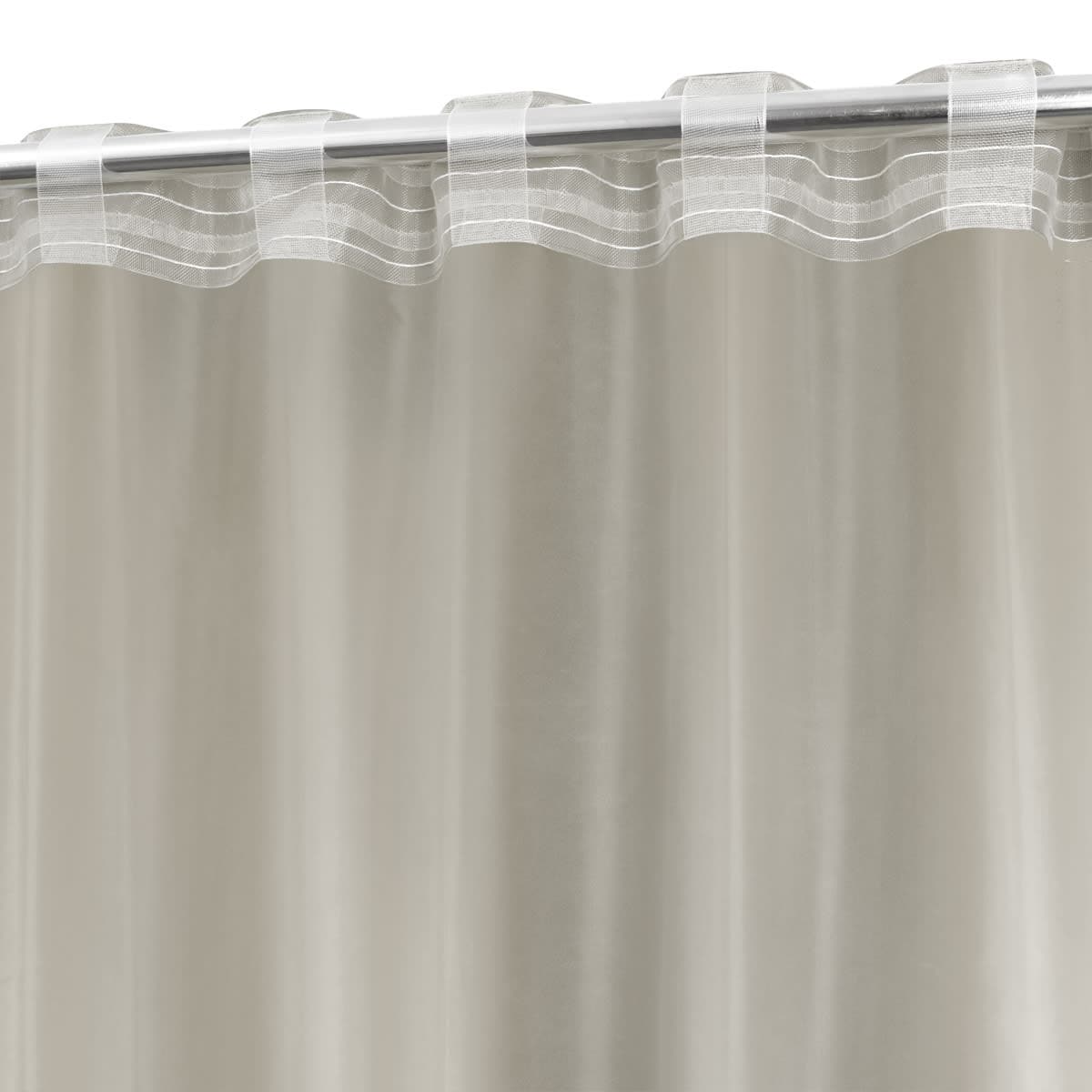 PROTECT ECRU OPAQUE CURTAIN 135X280CM WEBBING AND CONCEALED HANGING LOOP - best price from Maltashopper.com BR480009569