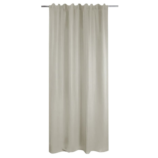 PROTECT ECRU OPAQUE CURTAIN 135X280CM WEBBING AND CONCEALED HANGING LOOP - best price from Maltashopper.com BR480009569