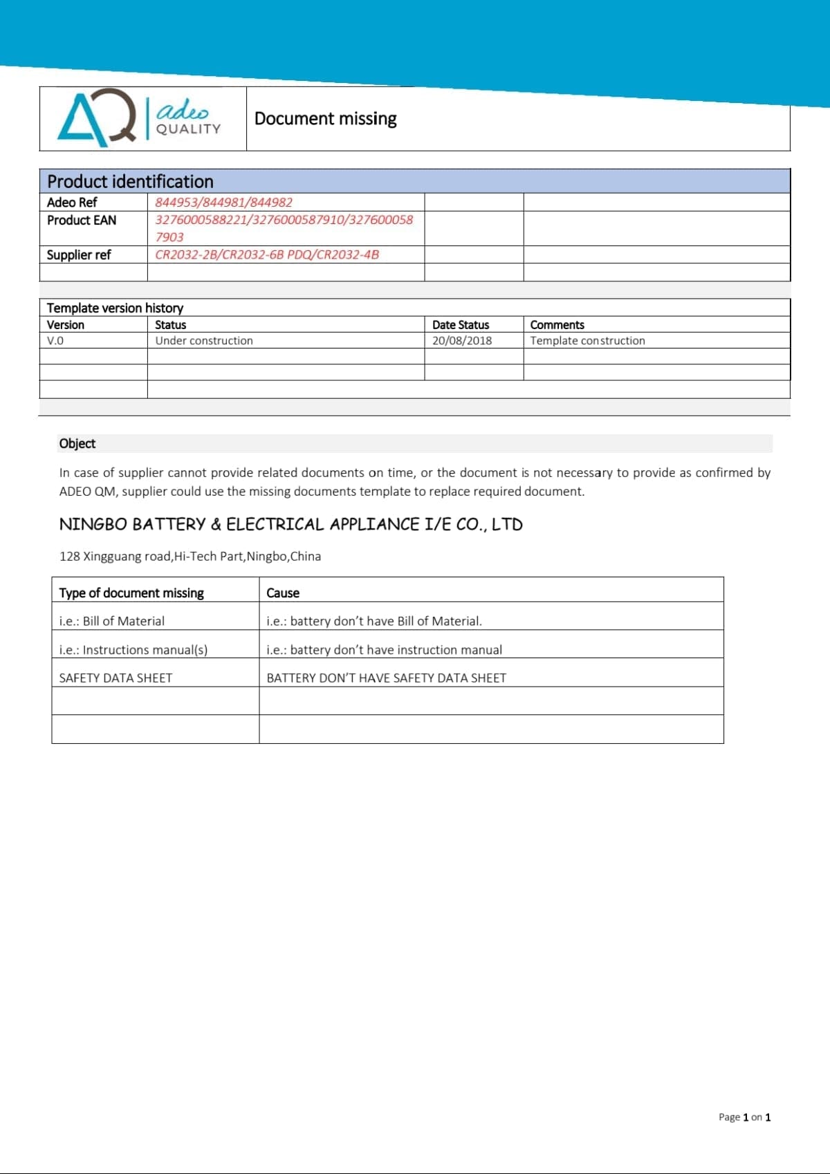 4 CR2032 LITHIUM LEXMAN BATTERIES