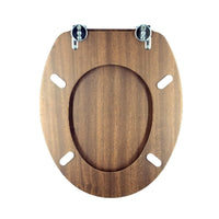 STANDARD WC SEAT WALNUT MDF - best price from Maltashopper.com BR430002291