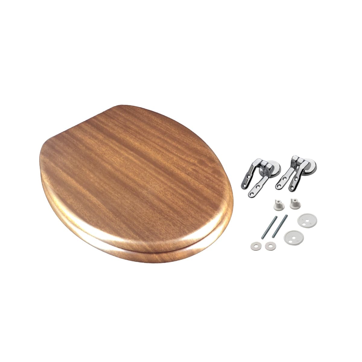 STANDARD WC SEAT WALNUT MDF - best price from Maltashopper.com BR430002291