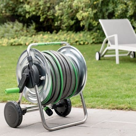 WHEELED HOSE TROLLEY EQUIPPED 35MT - best price from Maltashopper.com BR500010670
