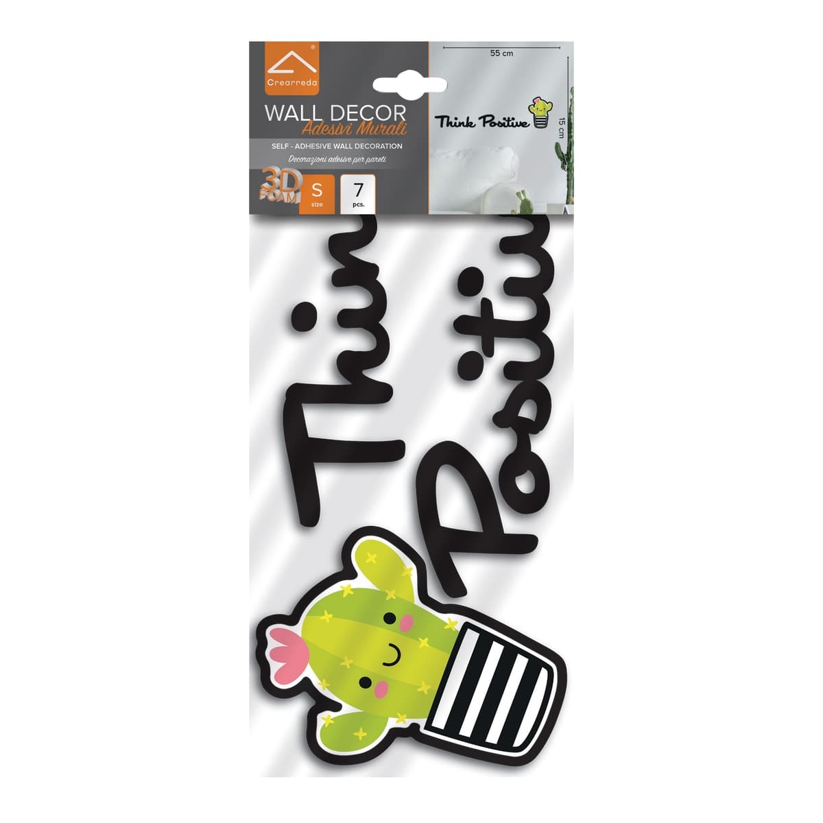 THINK POSITIVE FOAM STICKER - best price from Maltashopper.com BR480009074