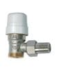 THERMOSTATIC ANGLE VALVE 1/2 COPPER CONNECTION