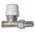 THERMOSTATIC STRAIGHT VALVE 3/8 COPPER CONNECTION