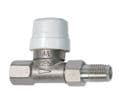 THERMOSTATIC STRAIGHT VALVE 1/2 IRON CONNECTION