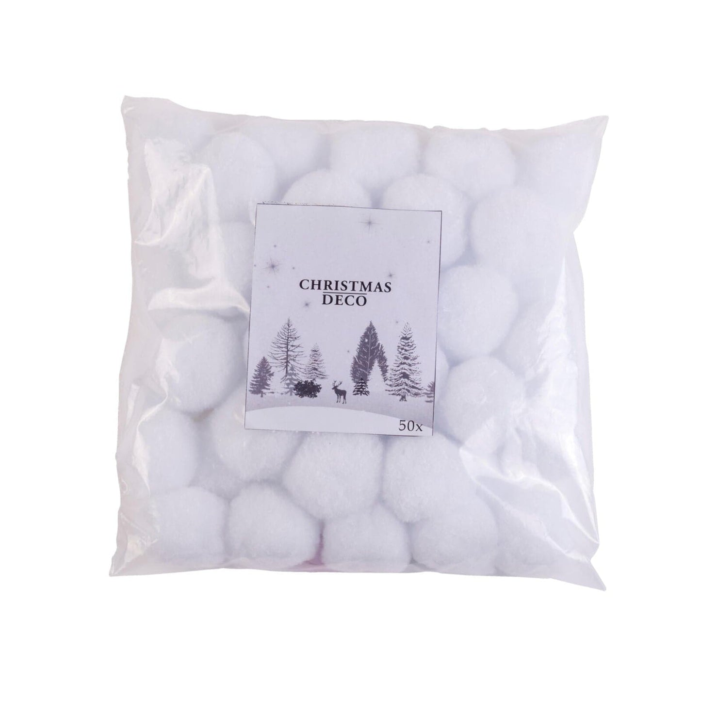 Casa SNOWBALL scatter decoration, 2 size variants