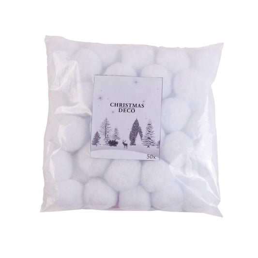 Casa SNOWBALL scatter decoration, 2 size variants