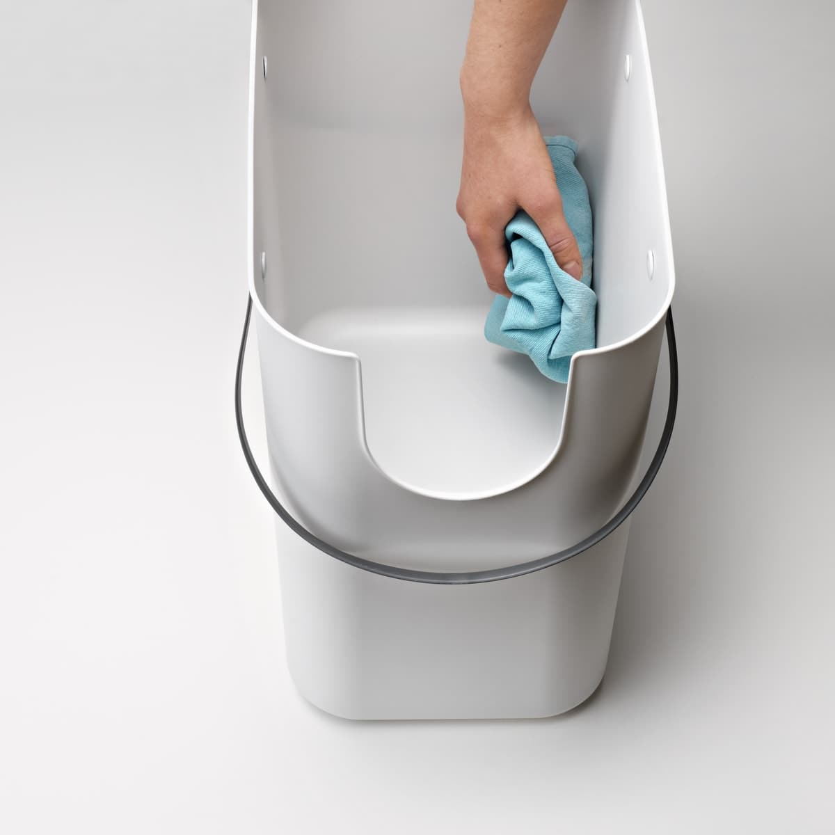 SELECTIVE DUSTBIN 25L - DELINIA - TRENDY DOVE GREY - PLASTIC - best price from Maltashopper.com BR410005892