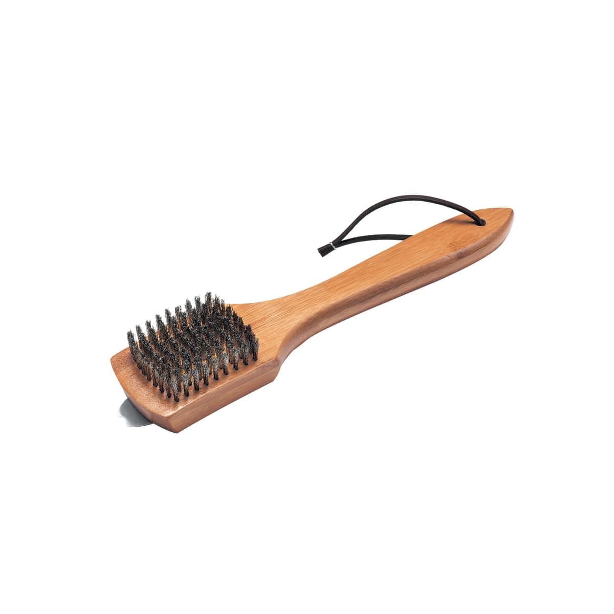 BARBECUE BRUSH BAMBOO HANDLE 30CM