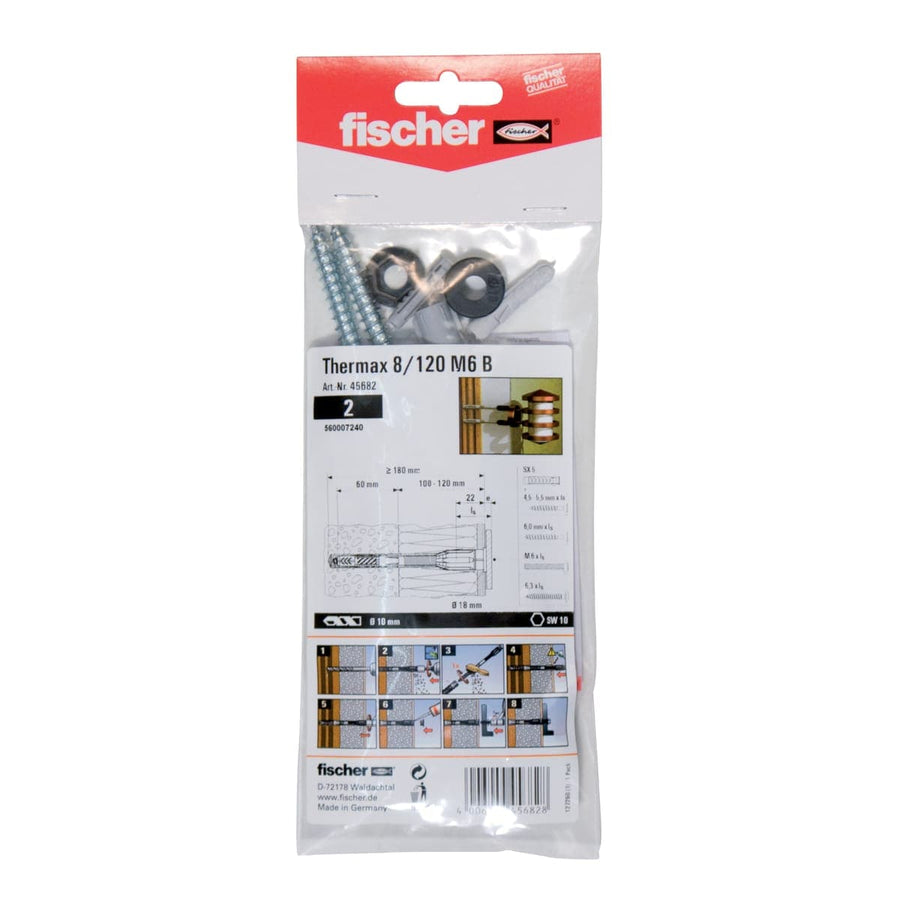 THERMAX JUNIOR COAT PLUG, DIAM. 6 MM, 2 PIECES - best price from Maltashopper.com BR410000145