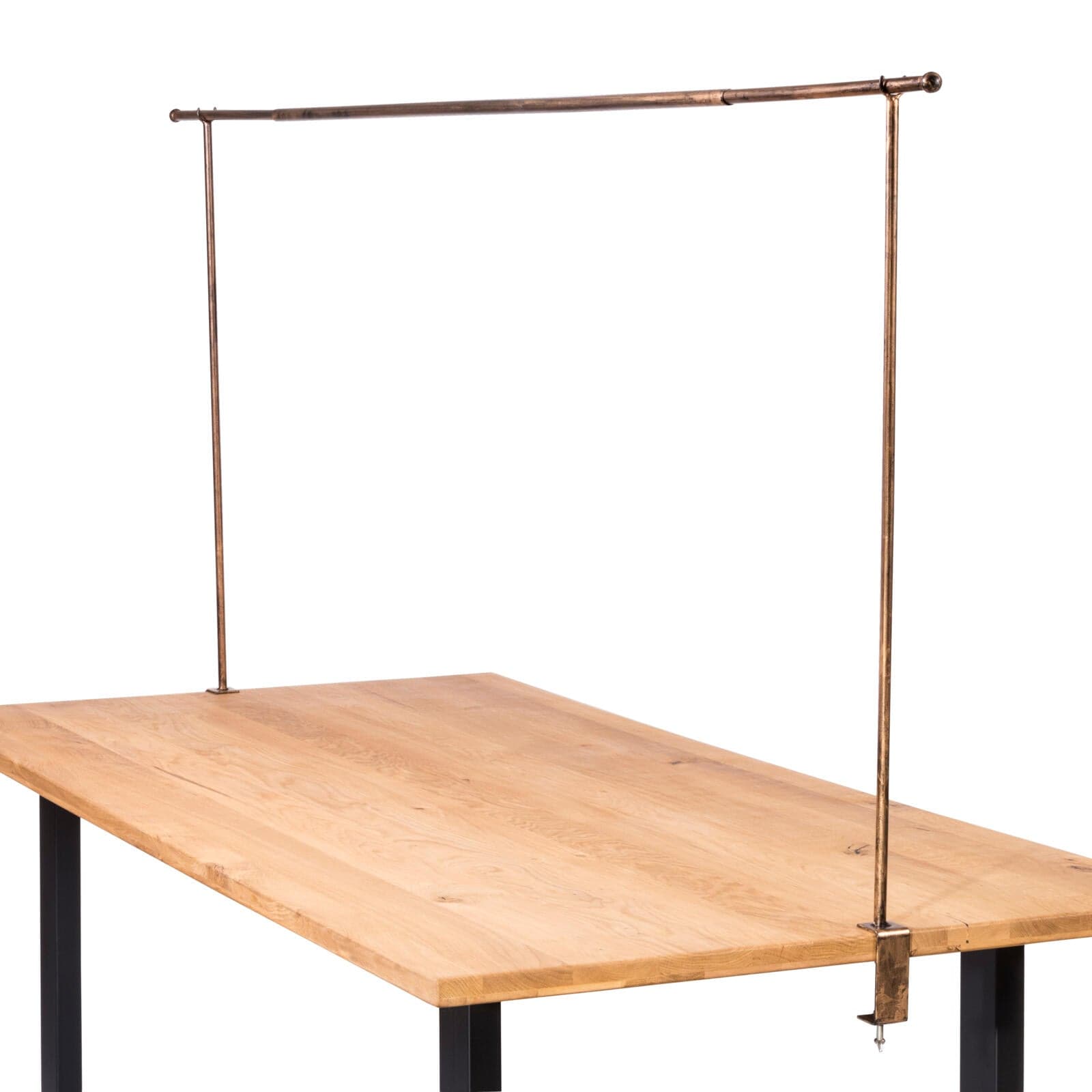 Extendable decoration bar 140-250 cm golden H 90 x W 140 x D 5 cm - best price from Maltashopper.com CS627186