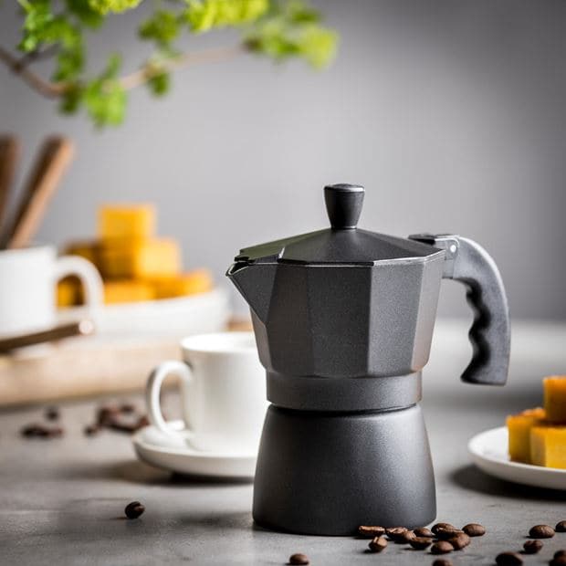 ARABICA Coffee maker for 3 cups black H 12.5 cm - Ø 8.3 cm