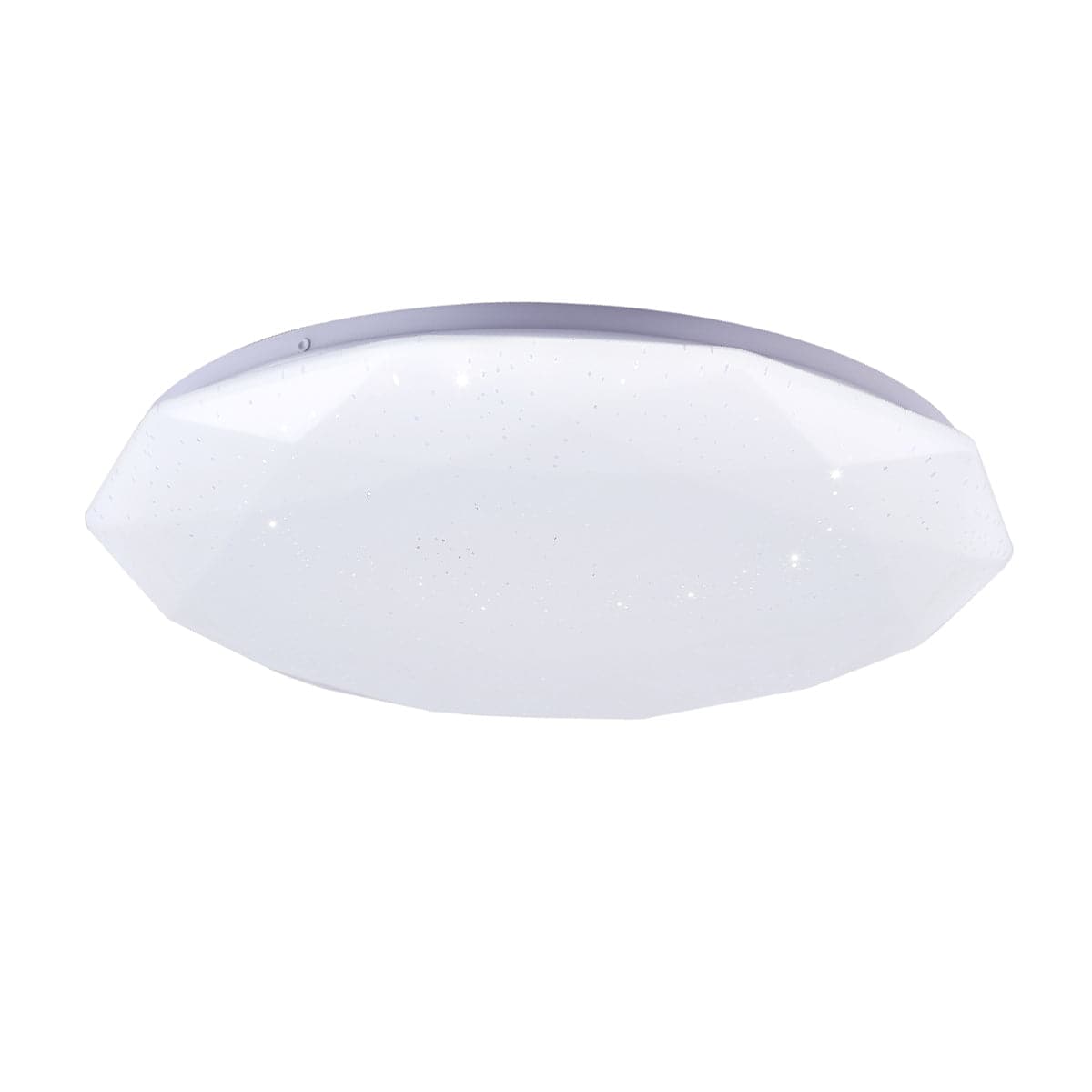 Bricocenter CEILING LIGHT SENDY POLYCARBONATE WHITE D33 CM LED 18W CCT DIMMABLE WITH REMOTE CONTROL