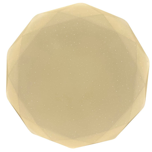 Bricocenter CEILING LIGHT SENDY POLYCARBONATE WHITE D33 CM LED 18W CCT DIMMABLE WITH REMOTE CONTROL
