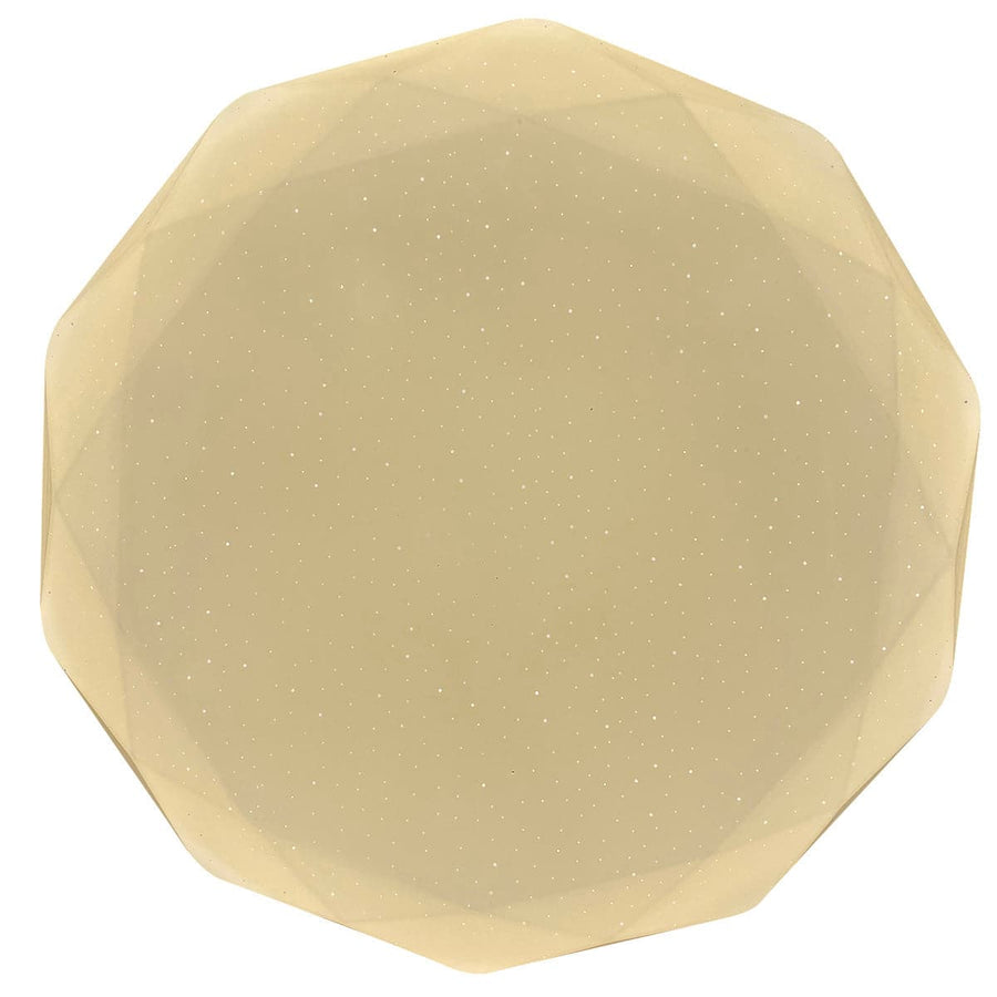 Bricocenter CEILING LIGHT SENDY POLYCARBONATE WHITE D33 CM LED 18W CCT DIMMABLE WITH REMOTE CONTROL