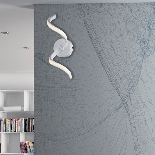 Bricocenter WALL LIGHT ADELAIDE ALUMINIUM WHITE 20X18X40CM LED 10W NATURAL LIGHT