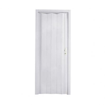 Luciana folding door 88.5X214 cm white with aluminium lock
