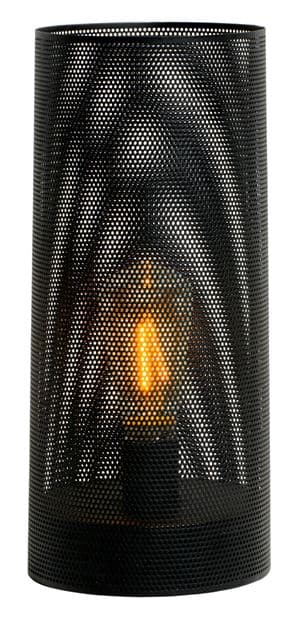STEBAN Black led lamp H 25 cm - Ø 12 cm
