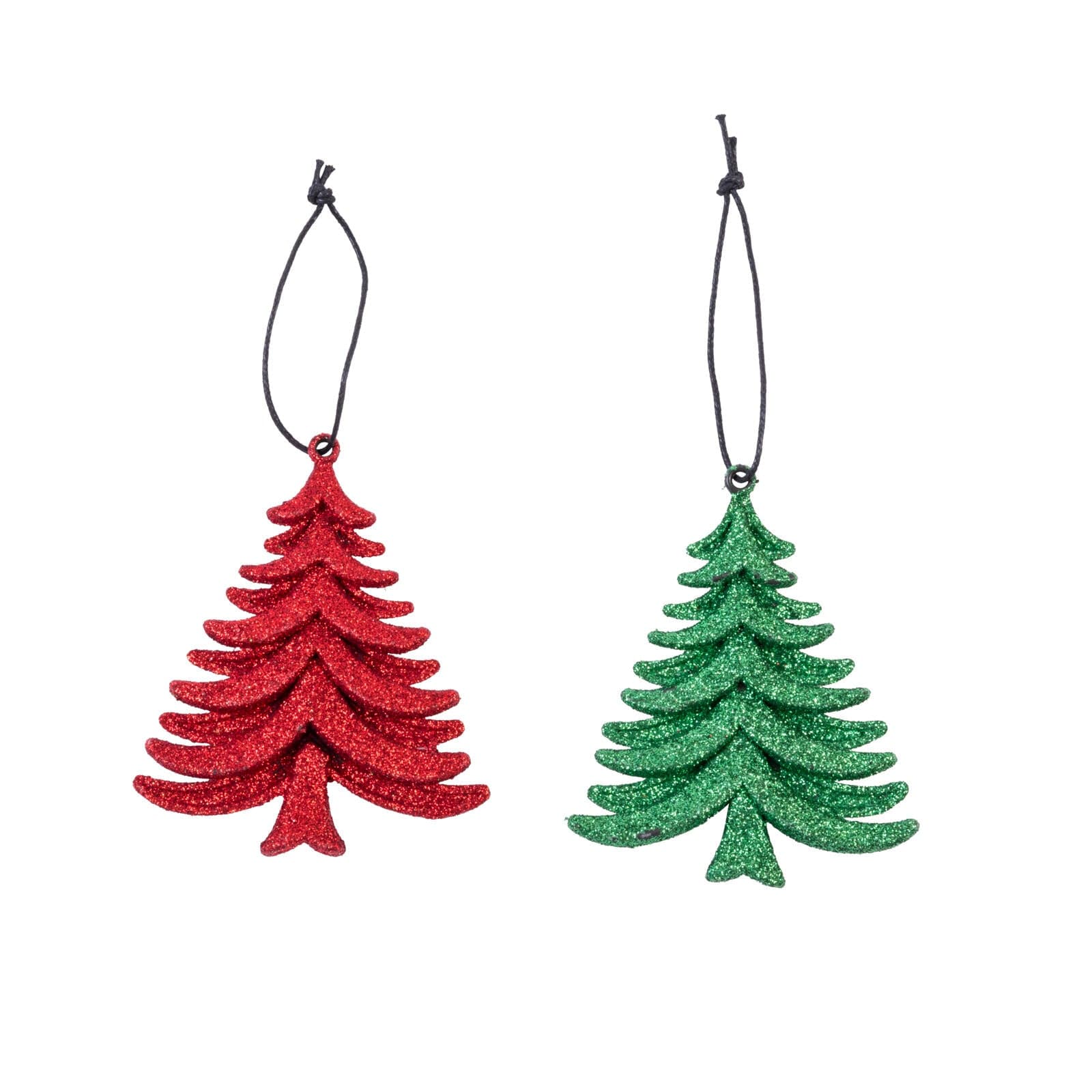 Glitter Tree hanging decoration, 2 color variants - best price from Maltashopper.com CS640430