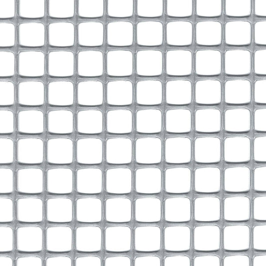 Bricocenter PLASTIC SQUARE NET 10 SILVER 1X3 M