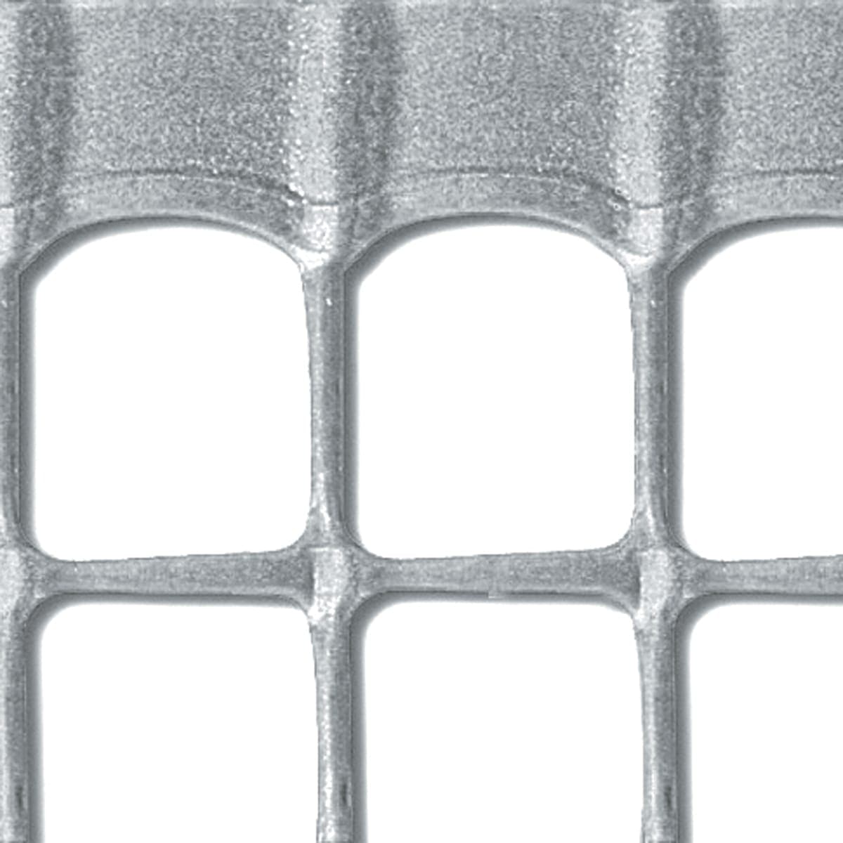 20 SILVER PLASTIC SQUARE NET 1X5 M - best price from Maltashopper.com BR500013129
