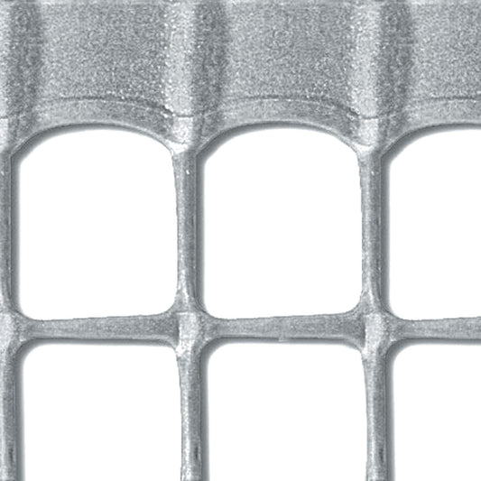 20 SILVER PLASTIC SQUARE NET 1X5 M - best price from Maltashopper.com BR500013129