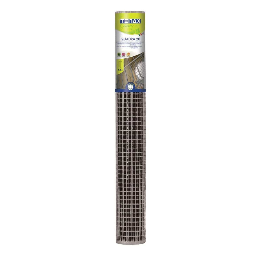Bricocenter 20 SILVER PLASTIC SQUARE NET 1X5 M
