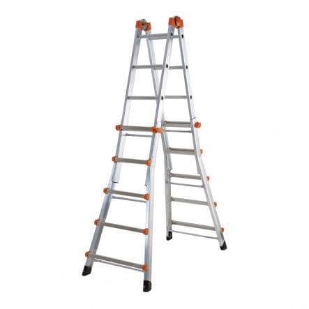 GIANT TELESCOPIC LADDER ALL 5+5 STEPS CAPACITY 150KG - best price from Maltashopper.com BR450991581