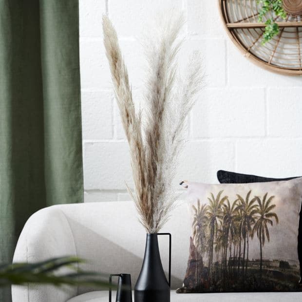 Casa PAMPAS GRASS BLADES S/3