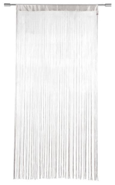 Casa WHITE FRINGE CURTAIN 90X200