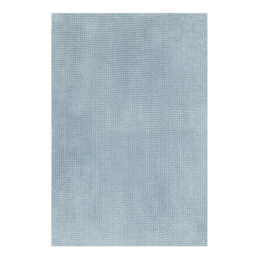 LIGHT BLUE CARPET W 110 X55 P CM - FLUFFY - best price from Maltashopper.com BR430006988