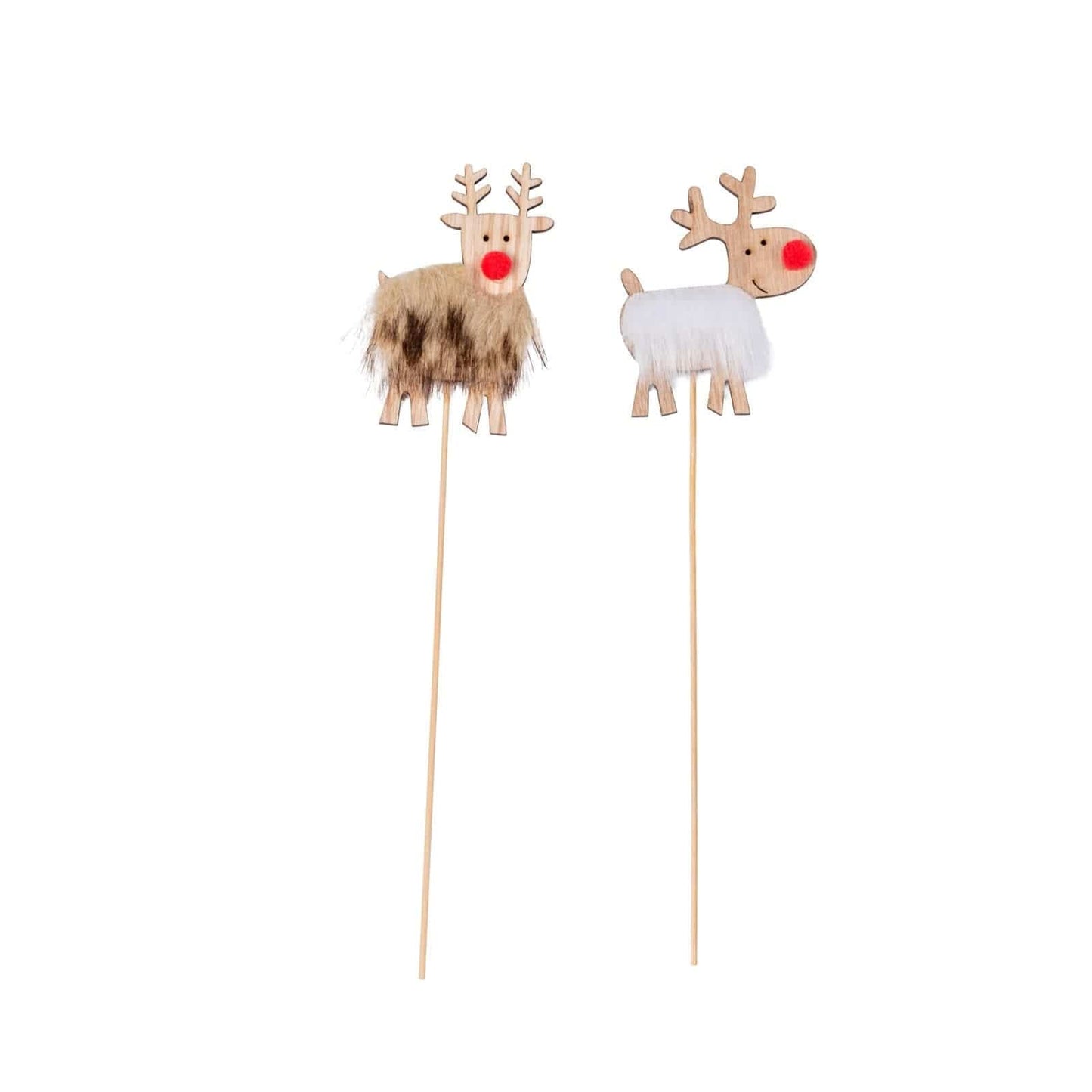 Casa HAIRY decoration on the stick, 2 color variants