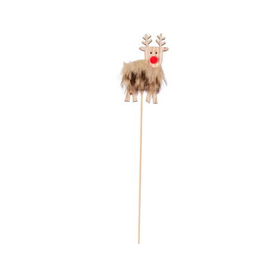 HAIRY decoration on the stick, 2 color variants - best price from Maltashopper.com CS656880