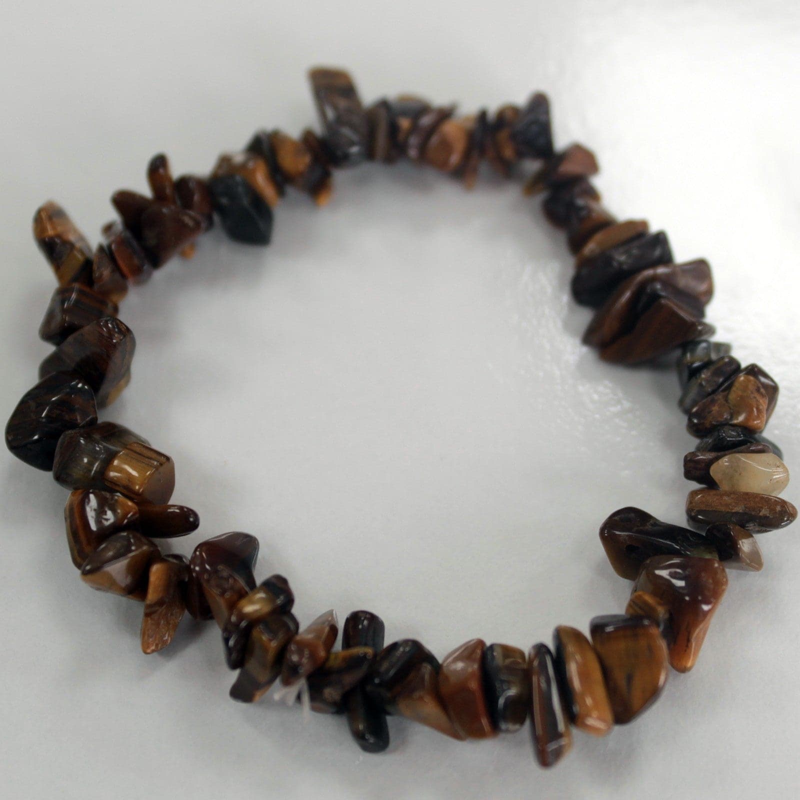 Chipstone Bracelet - Tiger Eye - best price from Maltashopper.com AWCB-06DS