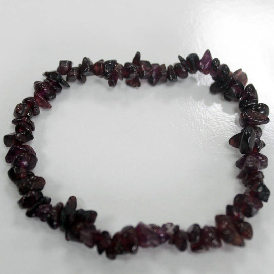 Bliss Chipstone Bracelet - Blood Garnet