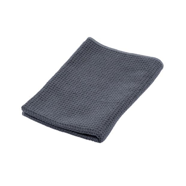 GLASS Tea towel for glasses dark gray W 50 x L 70 cm - best price from Maltashopper.com CS661024