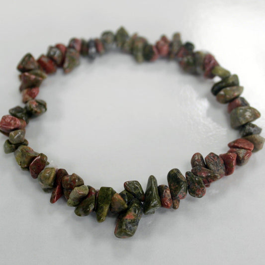 Bliss Chipstone Bracelet - Green Jasper