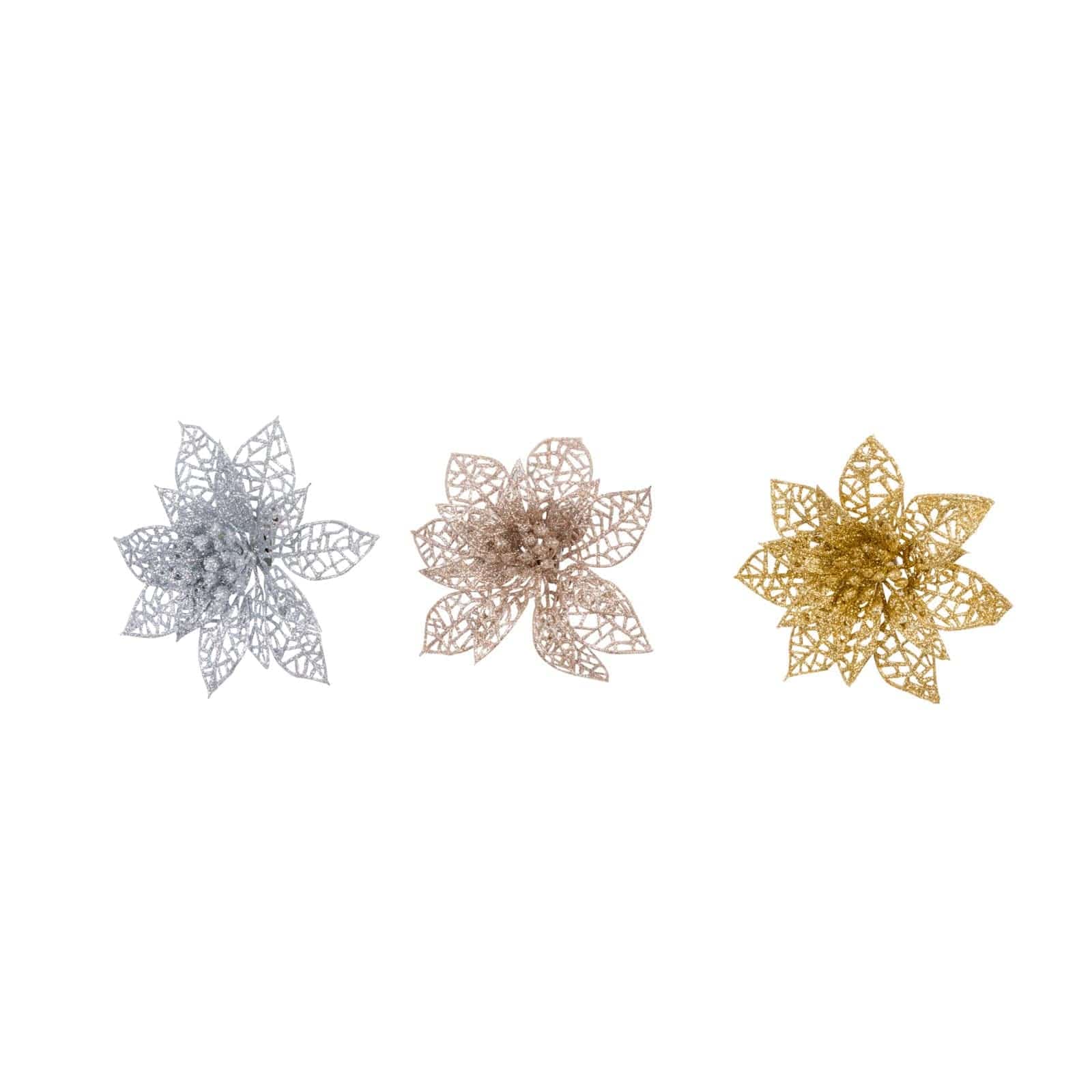 HELLEBORE decorative clip, 3 colors variants