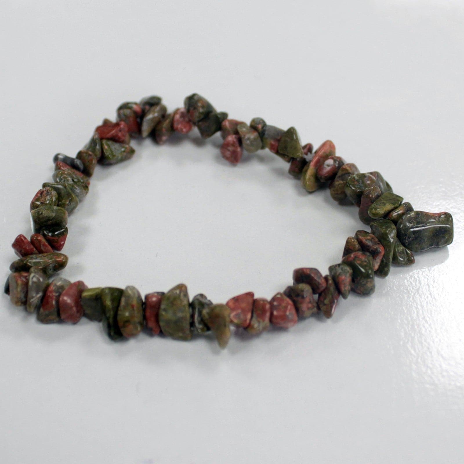 Bliss Chipstone Bracelet - Green Jasper