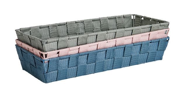 CALI COLOR basket 6x36x14, 3 color variants - best price from Maltashopper.com CS651770